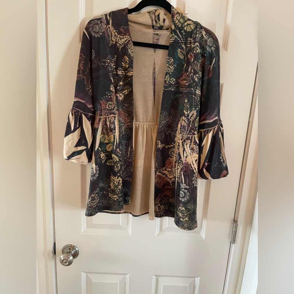 multi colored top